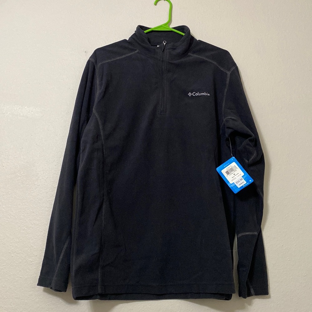 Mens thin fleece pullover